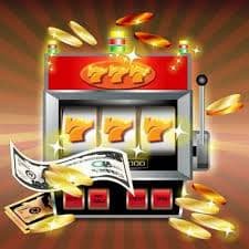 Antarmuka mesin arcade dengan kontrol taruhan yang jelas
